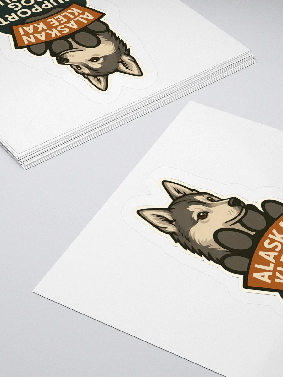 Cordell’s Paw Pack Sticker – Alaskan Klee Kai Rescue Edition (Cordell’s Shelter Collection) product image (4)