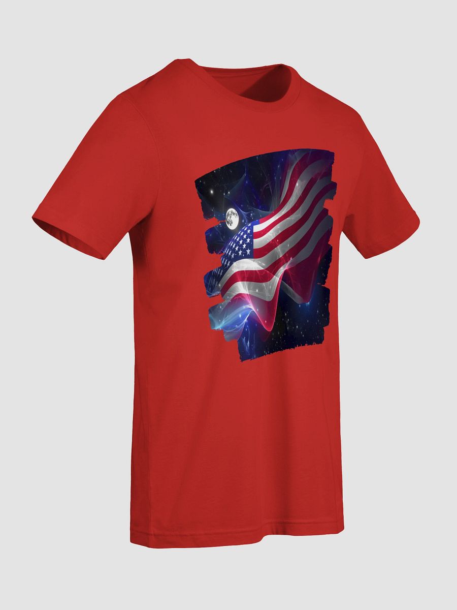Flying High American Flag Supersoft T-Shirt product image (9)