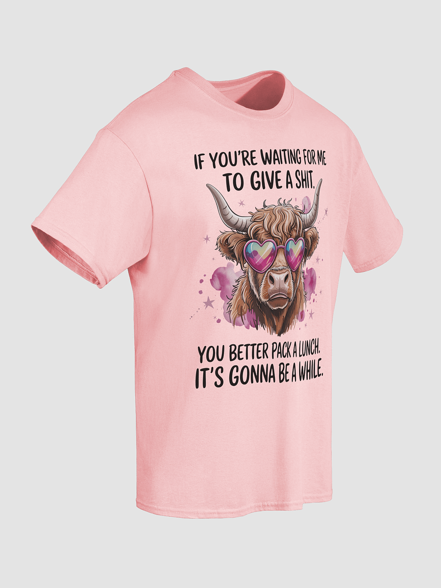 Highland Cow Heart Sunglasses Tee product image (69)