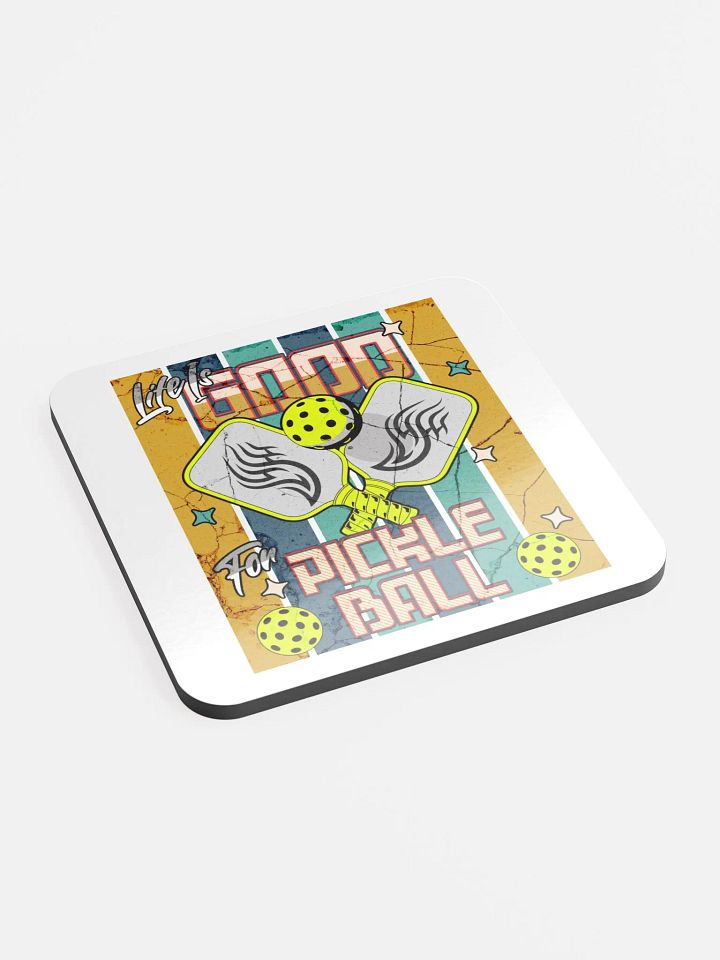Life Is Good For Pickleball Vibes Coaster Set product image (2)