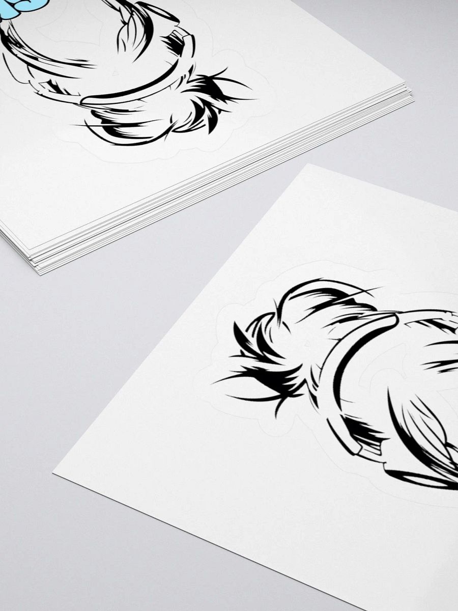 Wacky Sticker Black & Blue product image (4)
