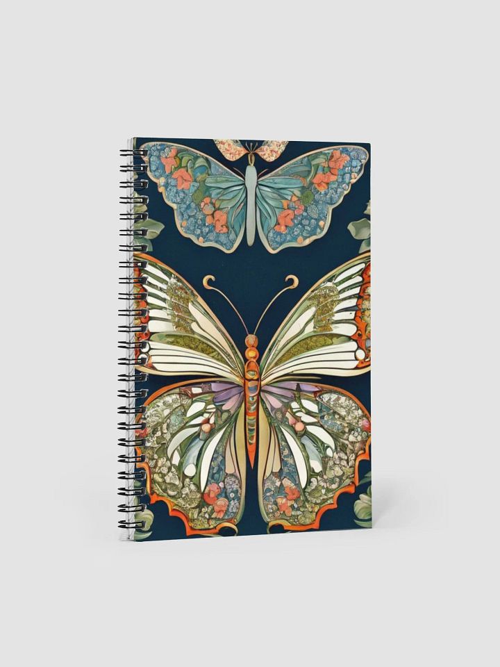 Spiral Notepad William Morris Inspired Butterfly product image (1)