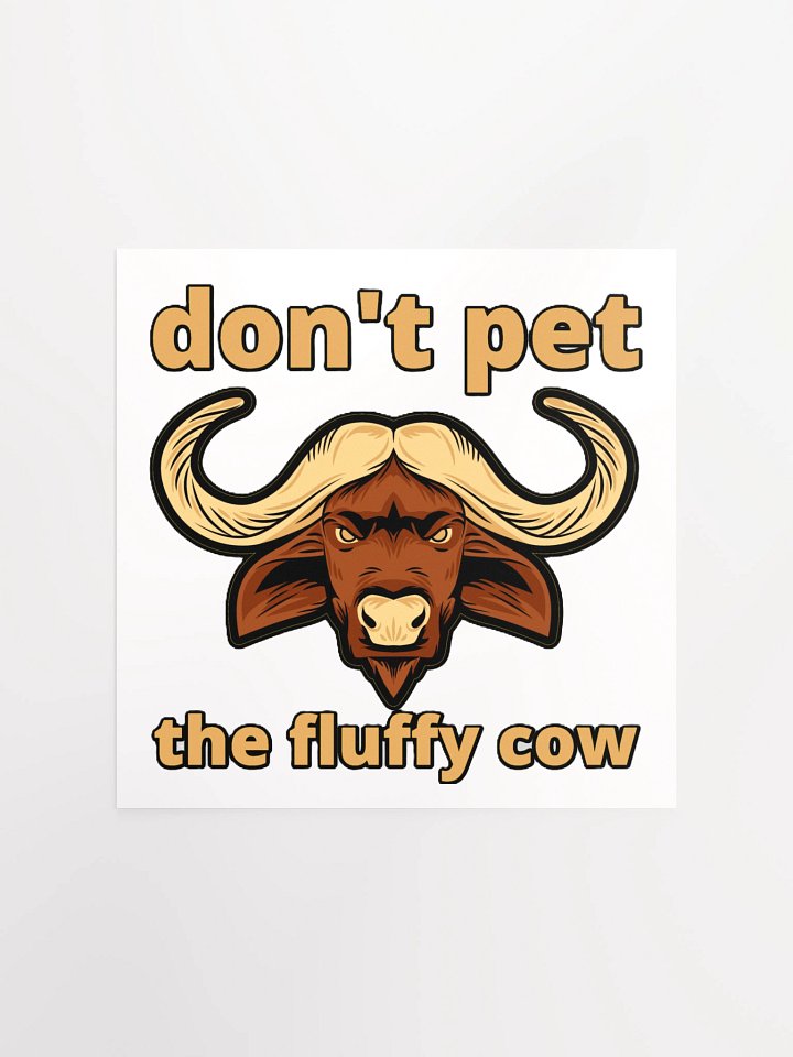 DON'T PET THE FLUFFY COW product image (4)