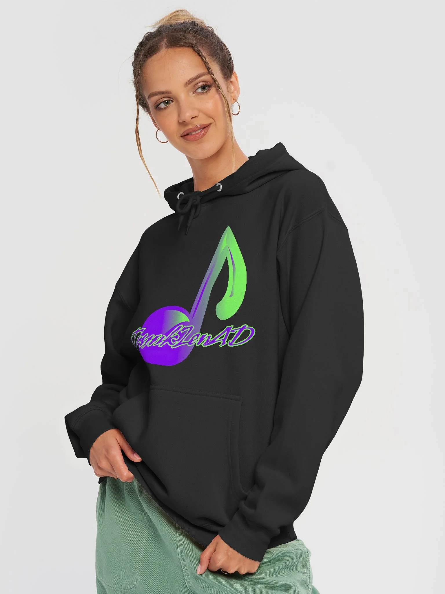 TZAD Main logo hoodie product image (24)