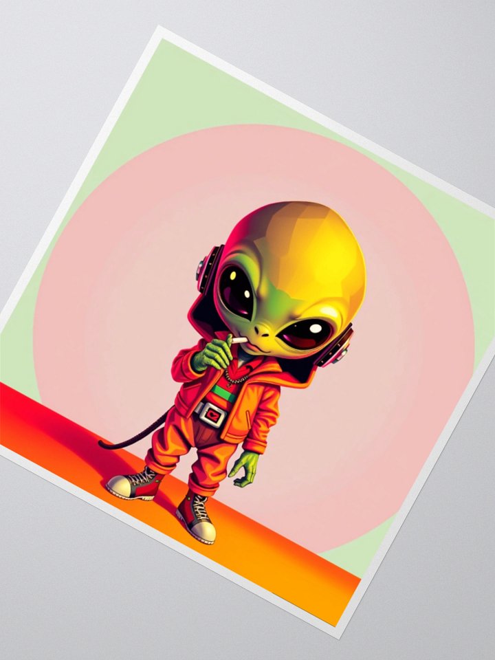 Cosmic Swagger: Alien Street Vibes product image (5)
