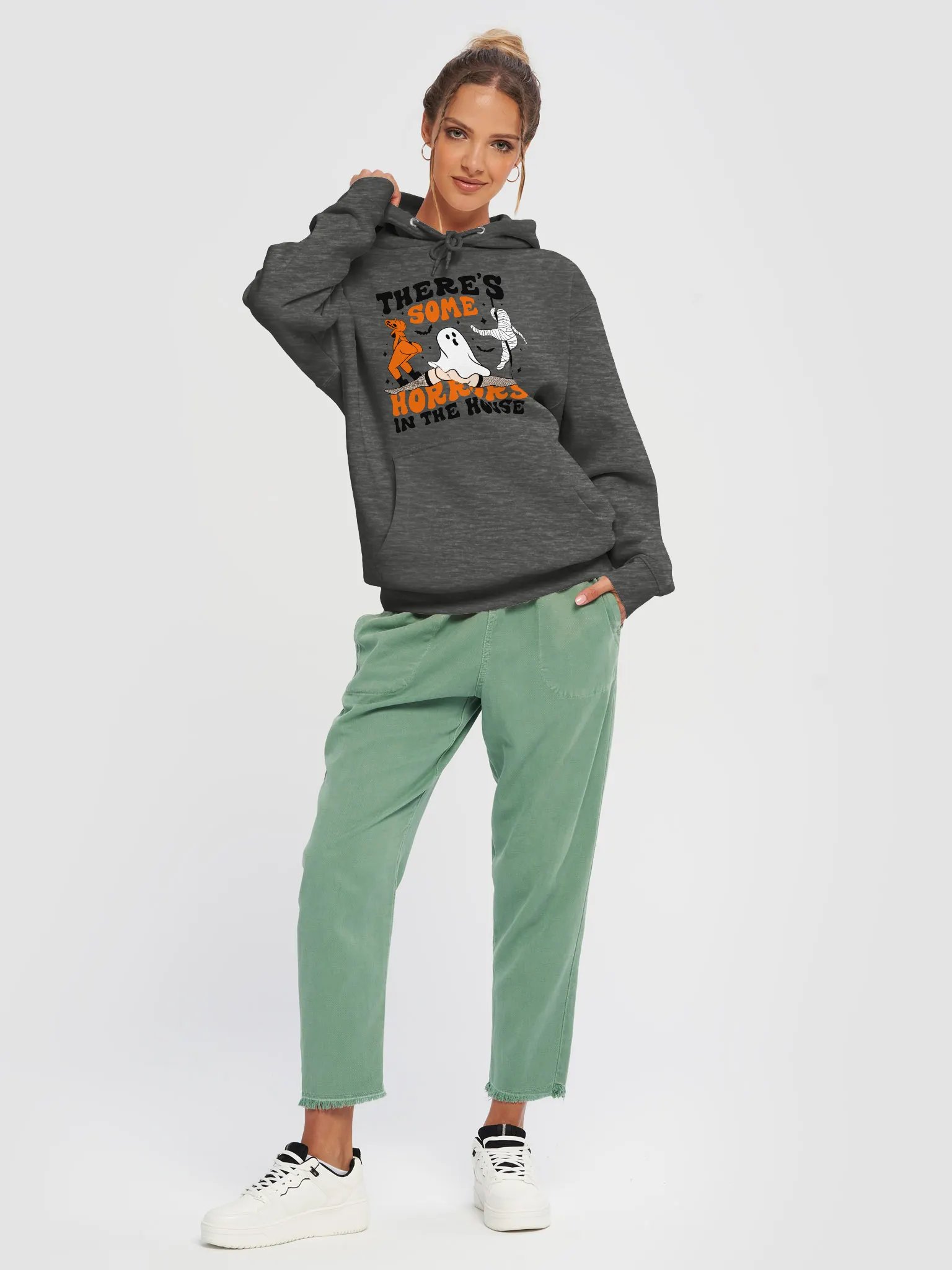 There's Some Horrors In The House Halloween Hoodie product image (5)