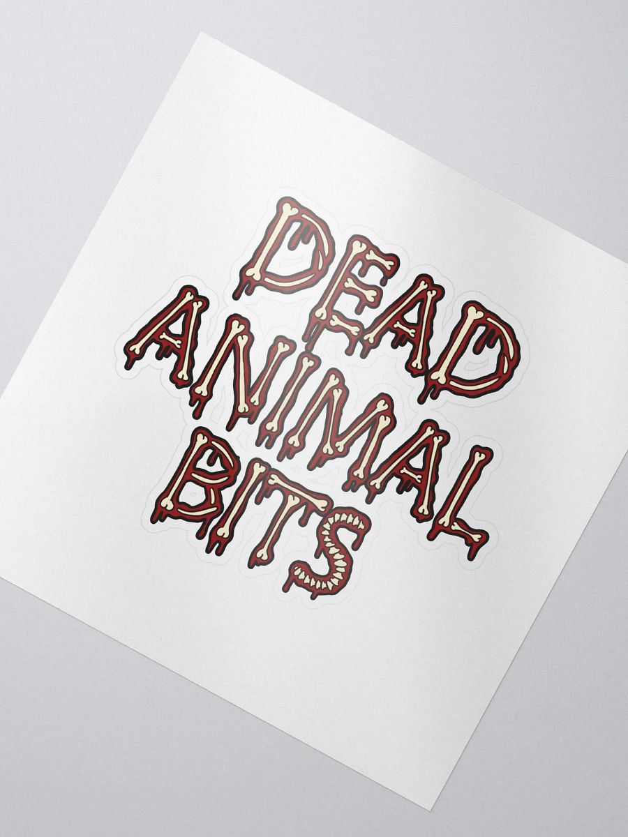 Dead Animal Bits Sticker product image (2)