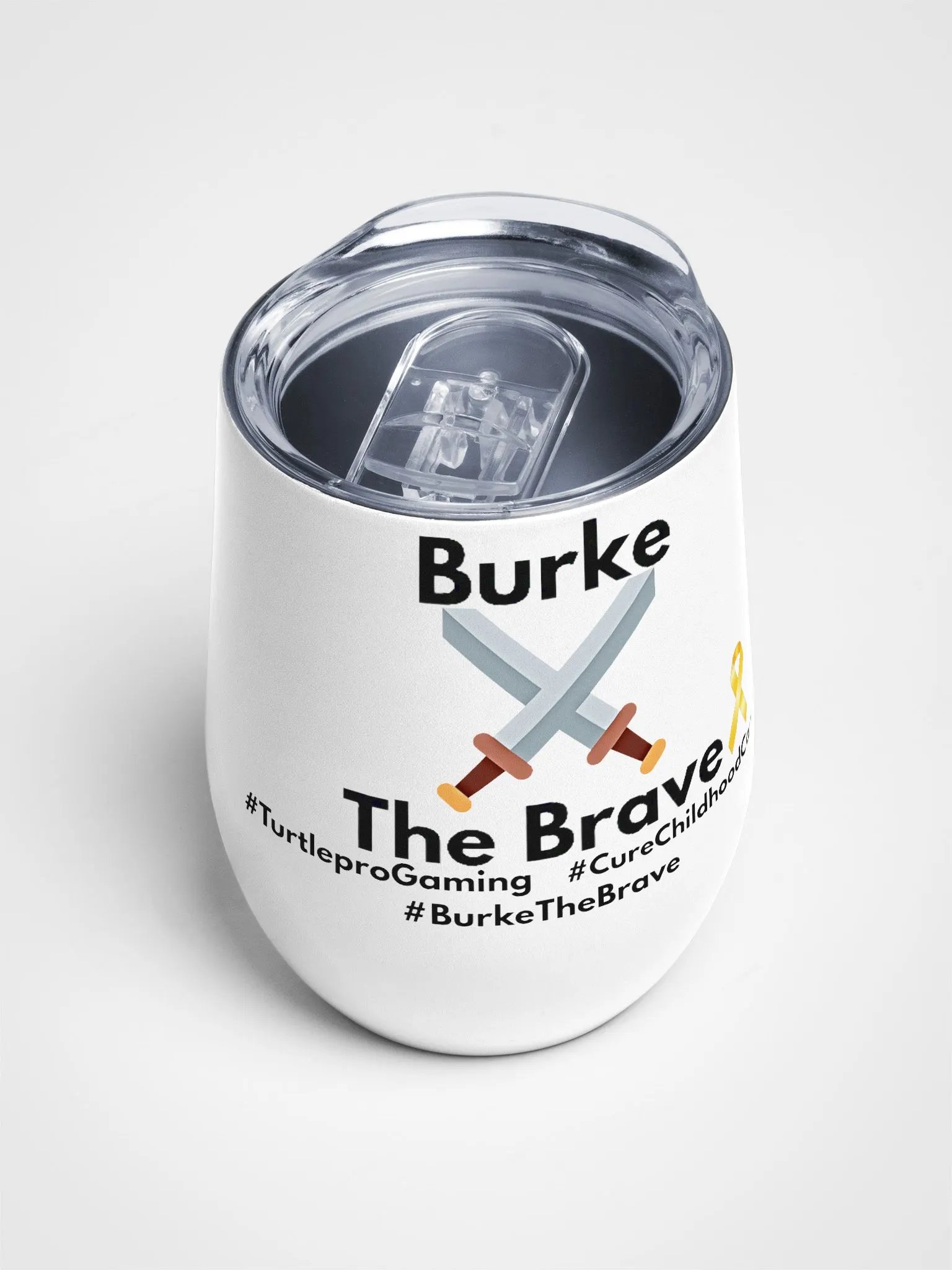 Burke The Brave wine tumbler product image (4)