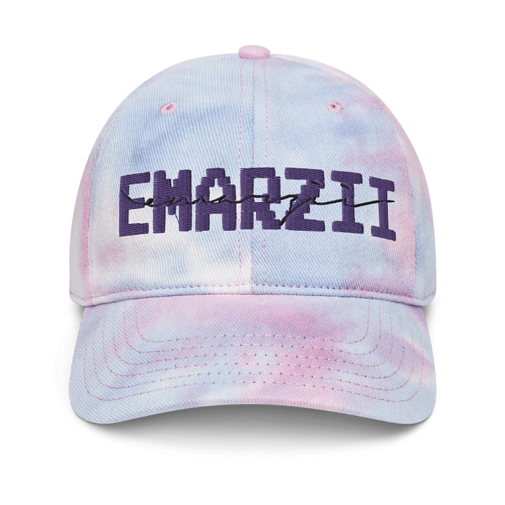 Purple Emarzii Tie-Dye Cap product image (1)
