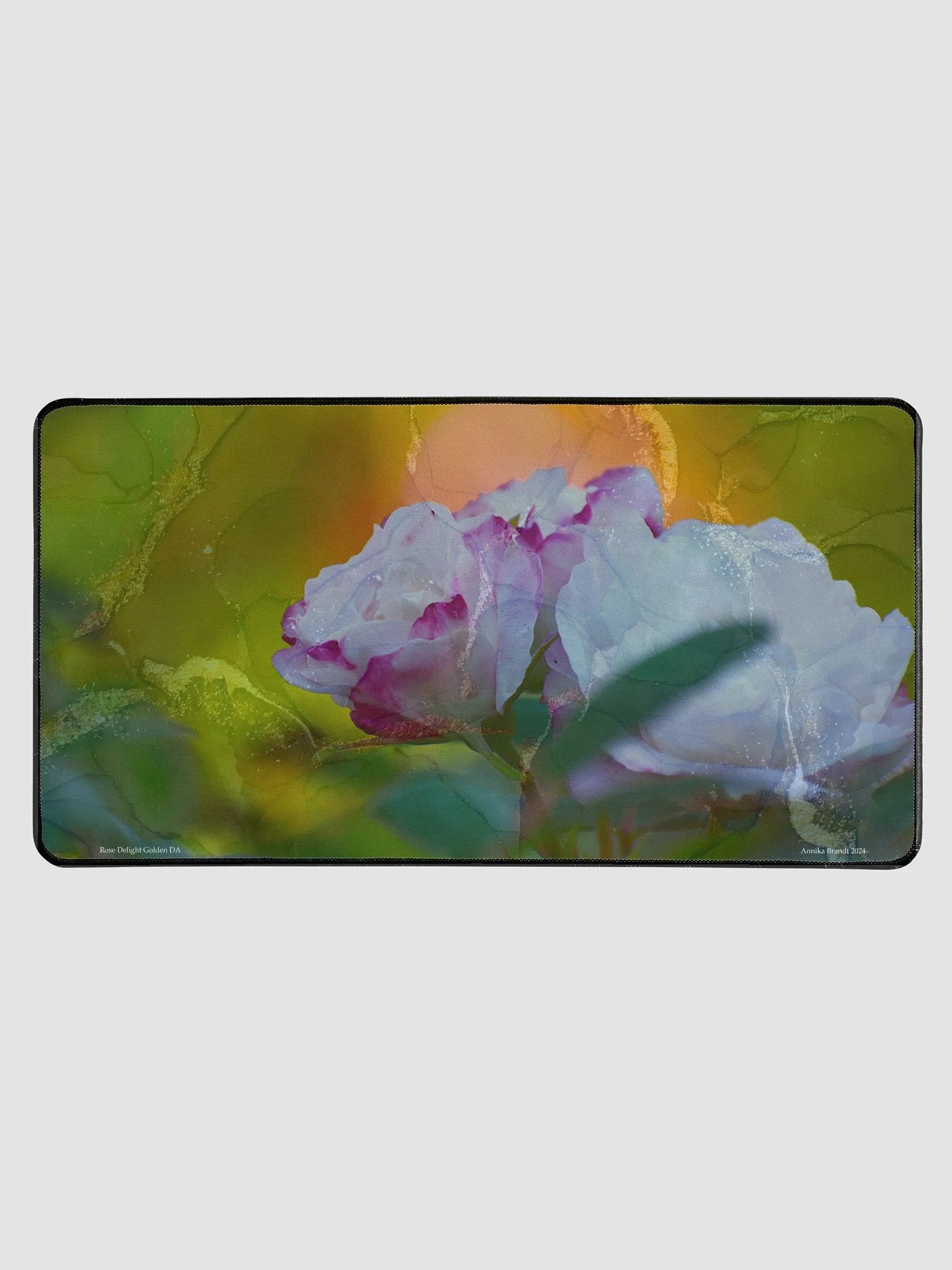 Desk Mat: Rose Delight Golden (DA) product image (1)