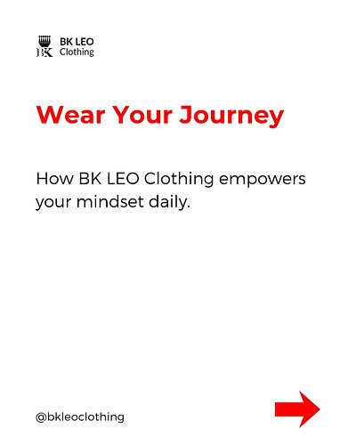 Your clothes should do more than match your style — they should match your mindset.

‎BK LEO Clothing was created for people ...