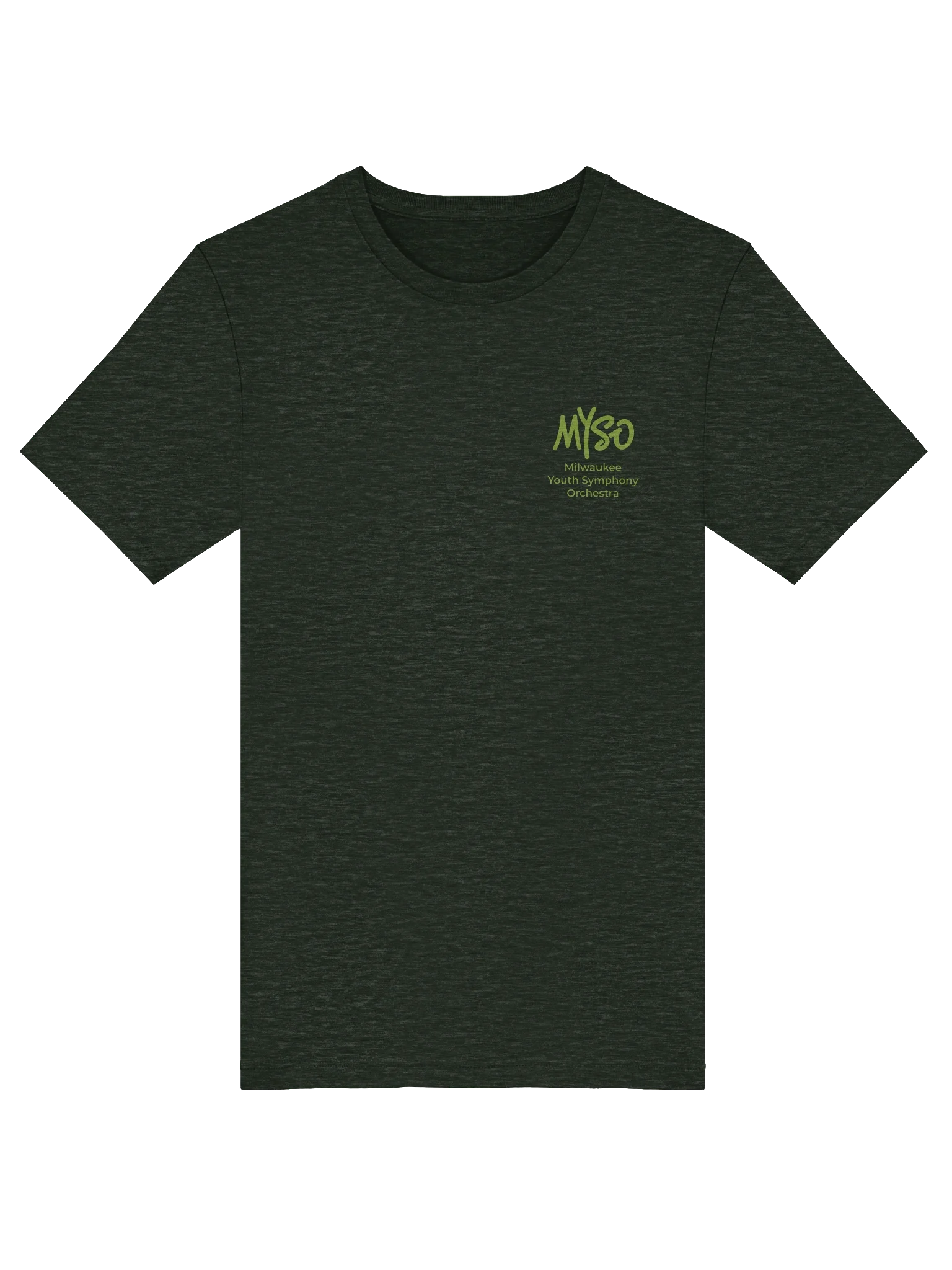 MYSO Adult Green Instrument T-shirt product image (5)