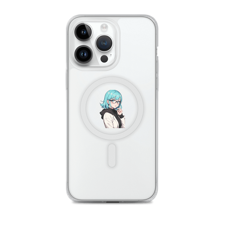(AQUA WAIFU) K Clear Case for iPhone product image (1)