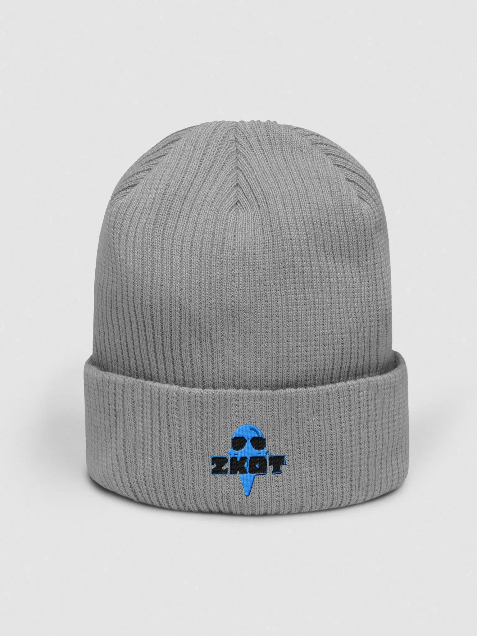 ZKOT Ribbed Beanie - Show your Support with Style - Headwear - 100% Organic Cotton product image (1)