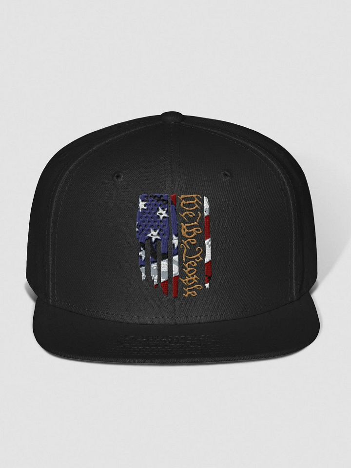 Patriot2 Script Snapback Cap product image (1)