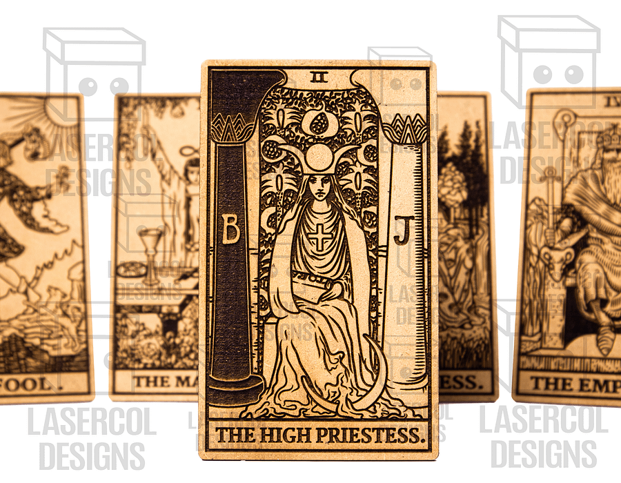 Tarot Cards (Set 1) - Laser Cut Files product image (4)
