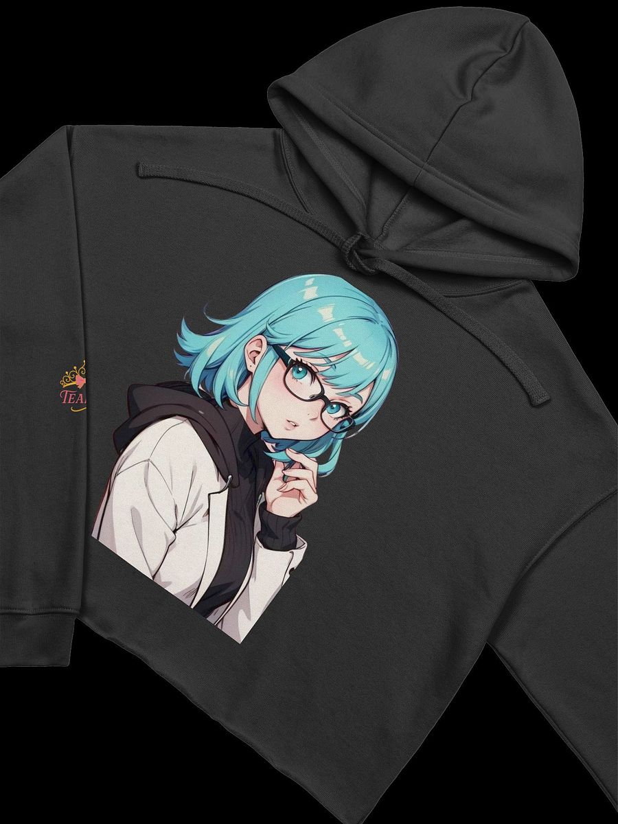 (Aqua WAIFU) K Crop Hoodie product image (3)