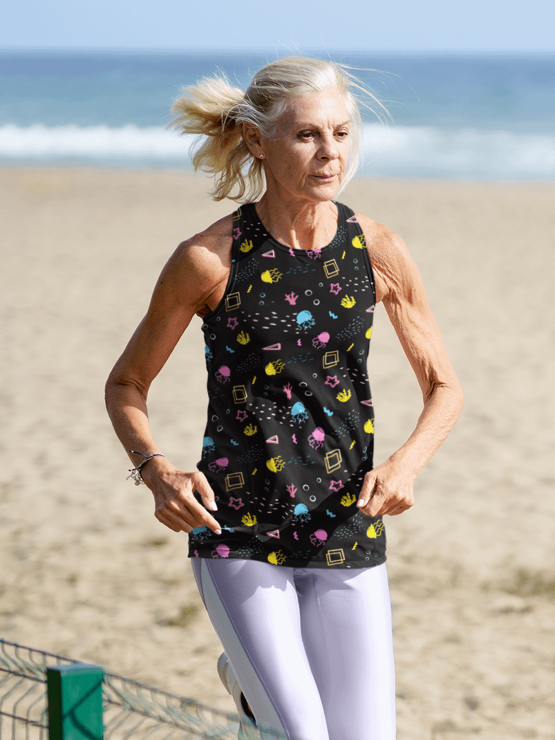 Shifty Seas black femme cut tank top product image (1)