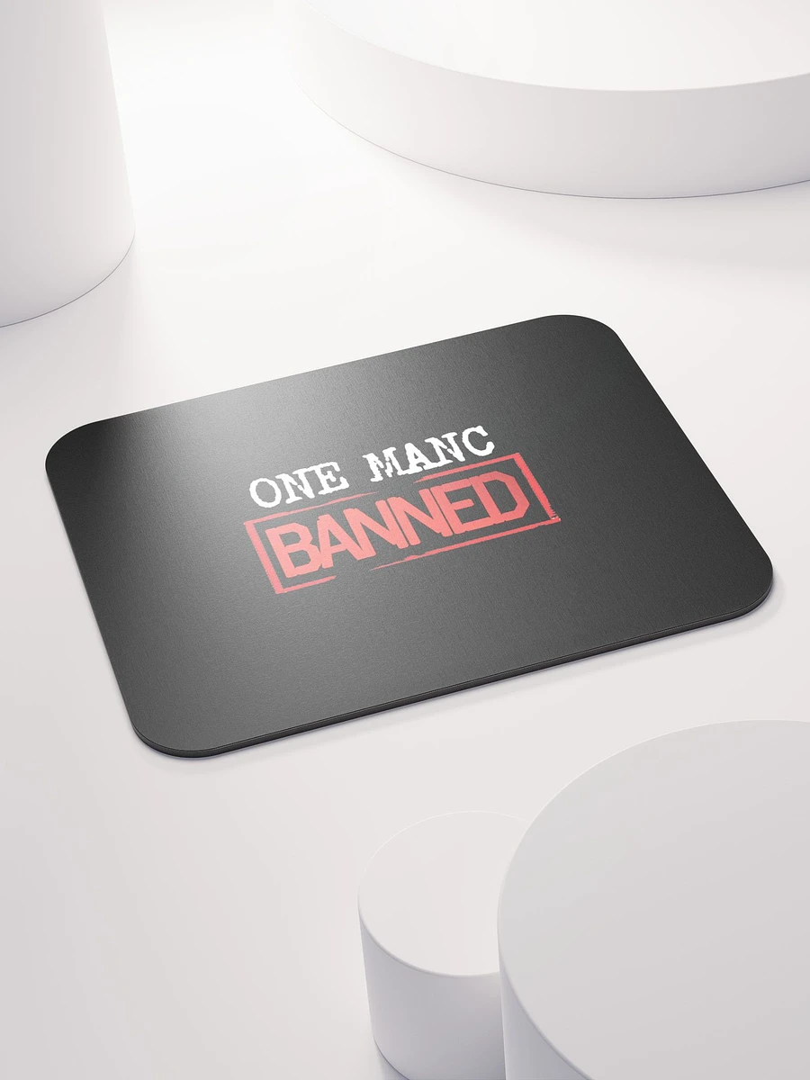 One Manc Banned Mouse Mat product image (4)