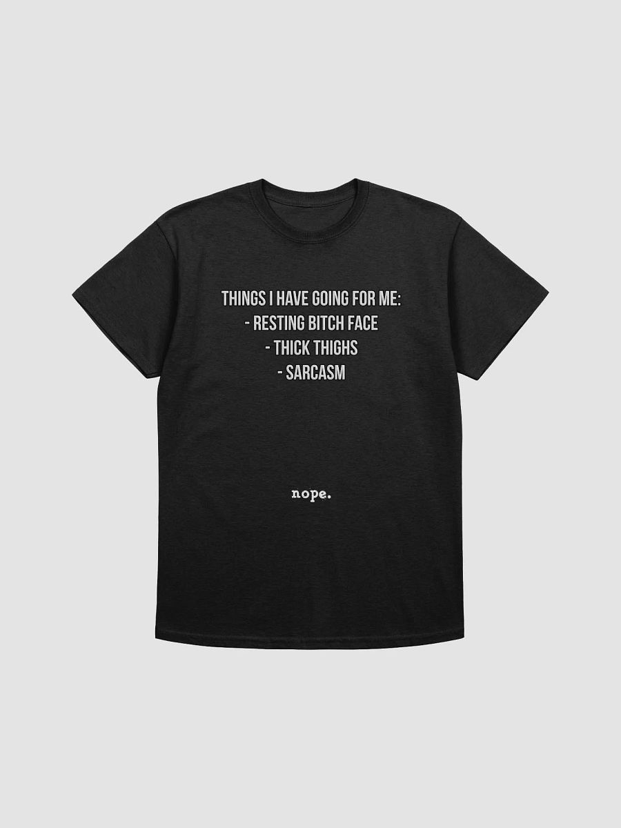 nope. resolute - going tee product image (1)