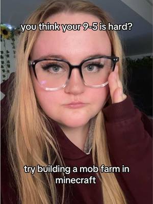 don’t tell me you know hard work unless you’ve built a an auto creeper farm #twitch #streamer #minecraft #minecraftfarm #bluecollar 