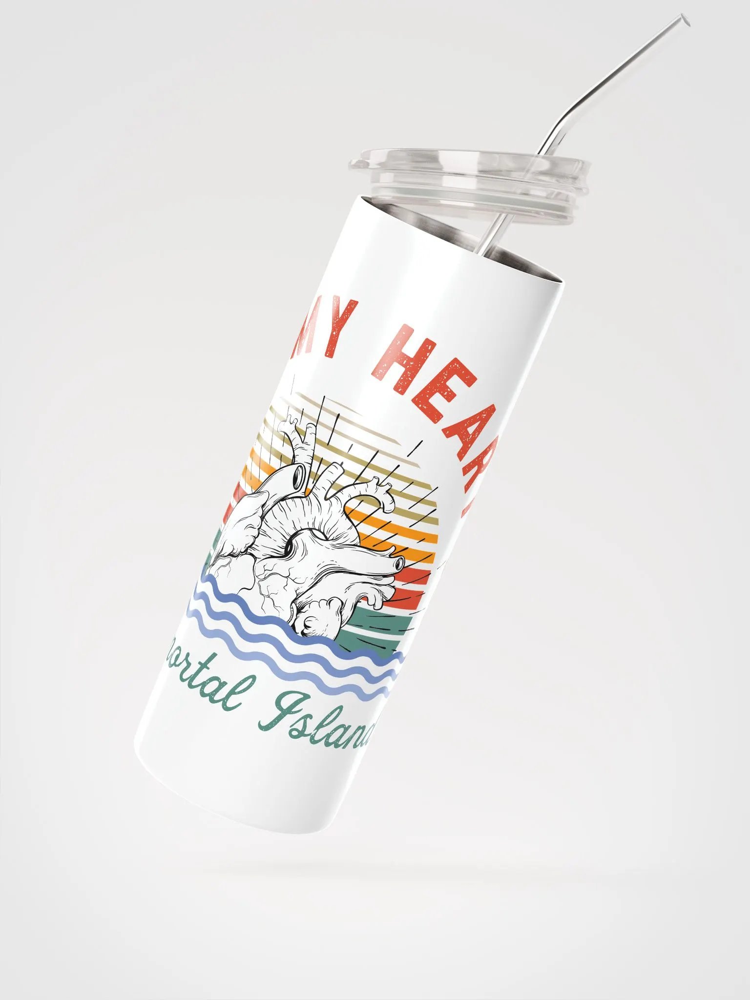 I Lost My Heart Stainless Steel Tumbler product image (2)