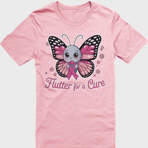 Flutter for a Cure Butterfly T-Shirt