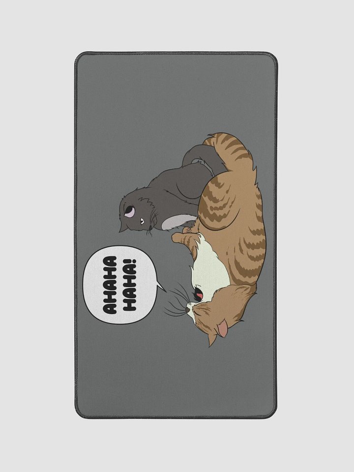 AHAHA Cat - Gaming Mousepad (12x22) product image (2)