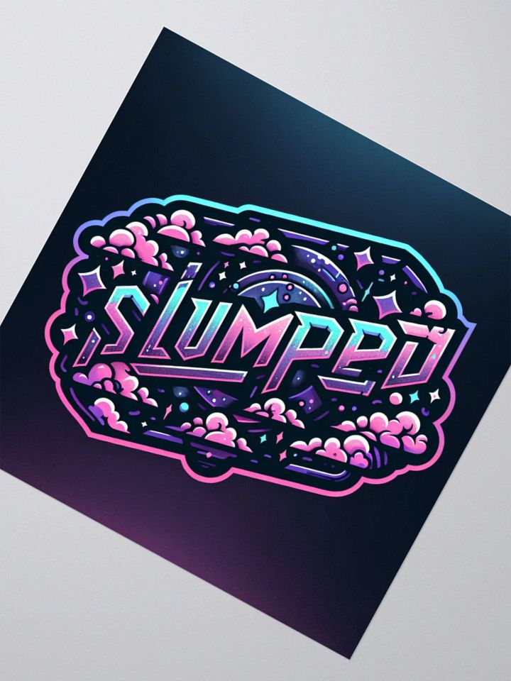 CLOUDY SLUMPED STICKER product image (3)