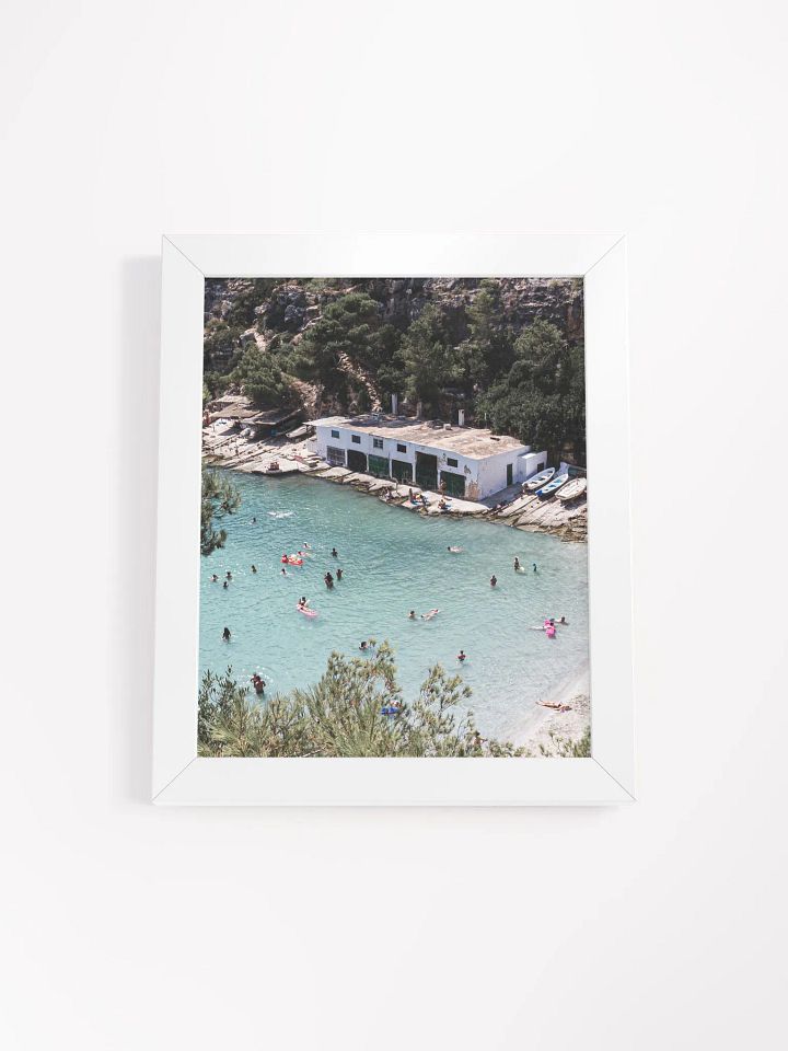 Cala Pi Mallorca - Framed High-Quality Matte Poster product image (1)