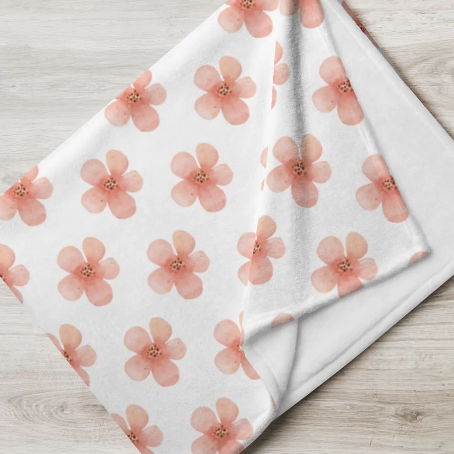 Blossom Bliss Throw Blanket product image (17)