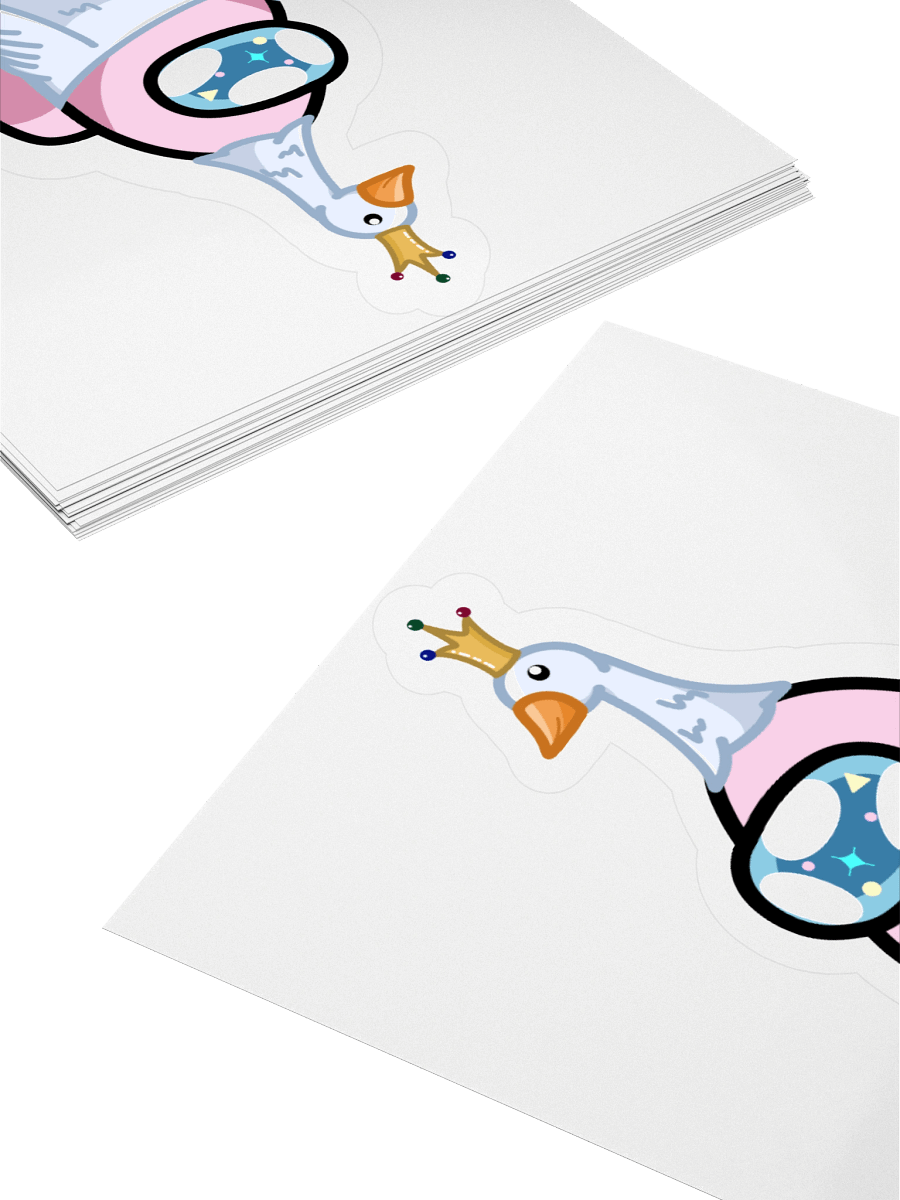 Swan Princess Bean Body Sticker product image (11)