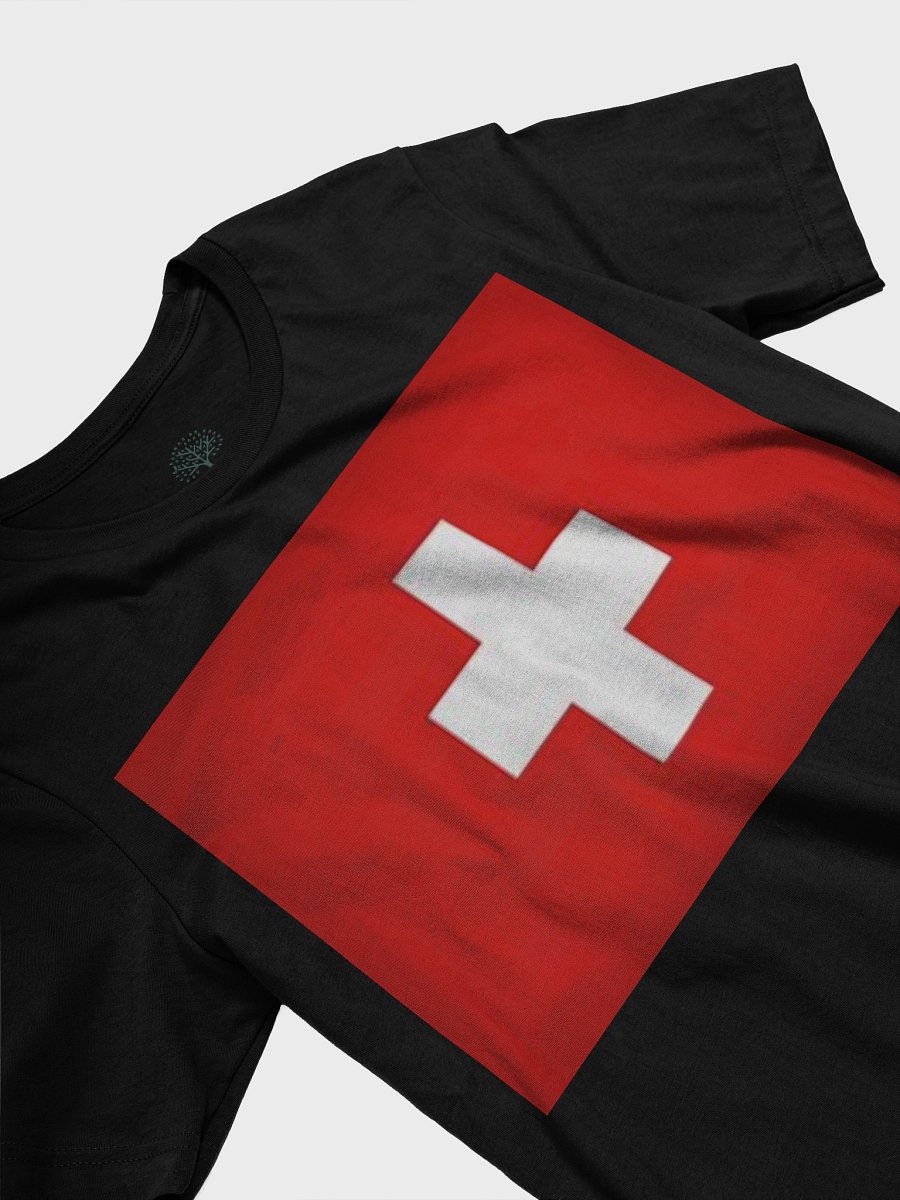 Switzerland Flag Unisex Supersoft T-Shirt - Show Your Swiss Pride! product image (31)