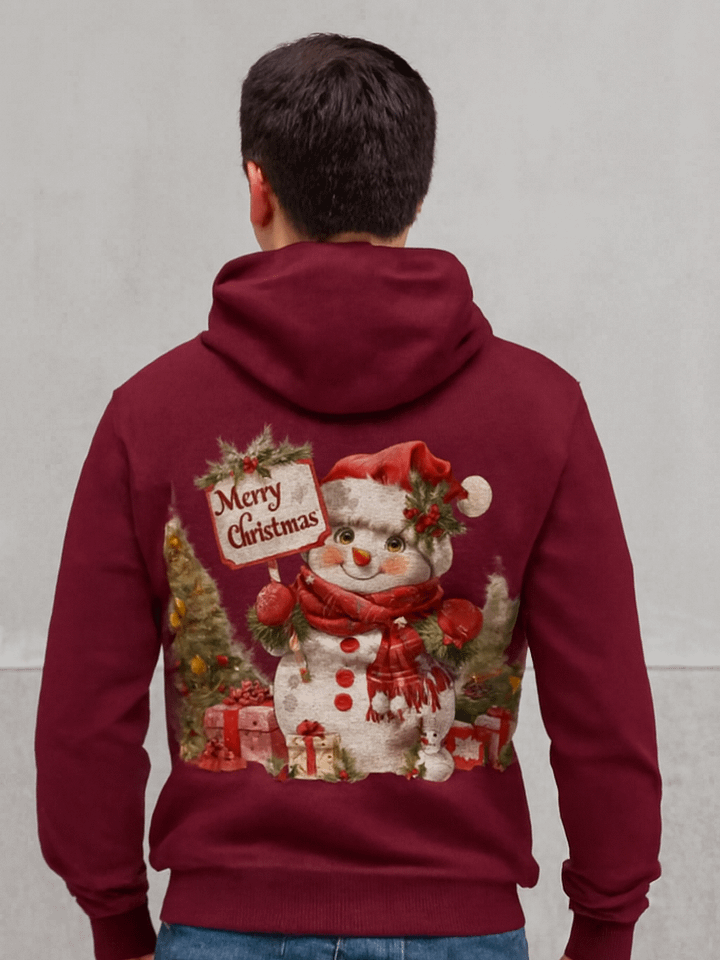 Festive Snowman Holiday Hoodie product image (1)