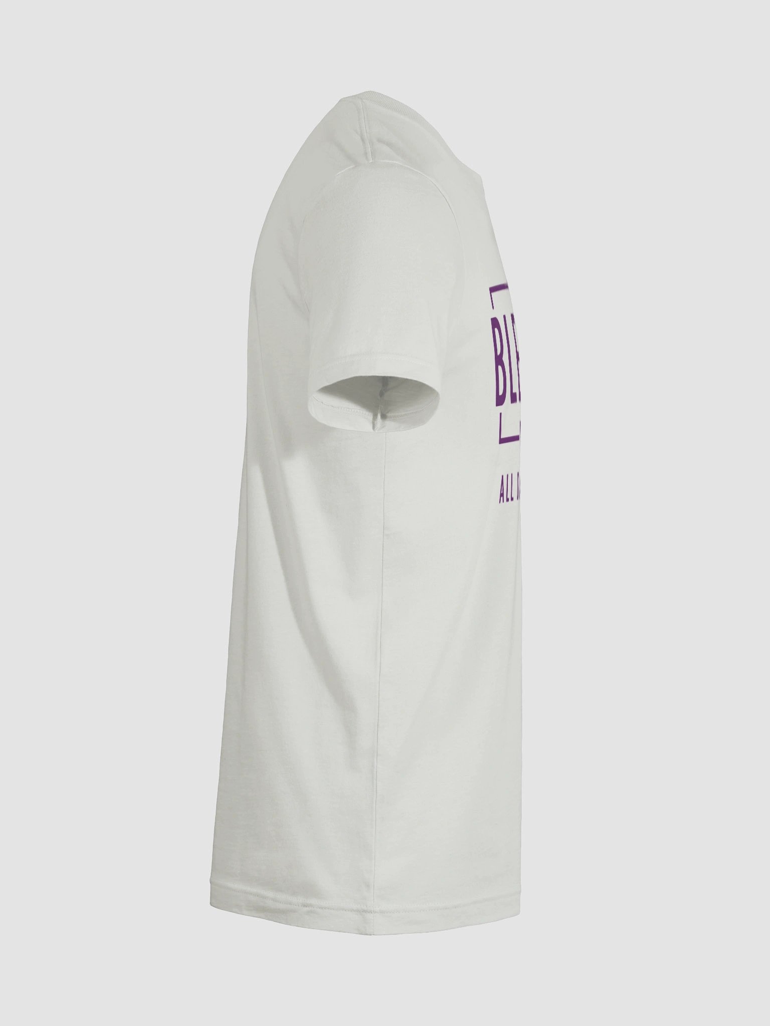 Blessed Mom T-Shirt | Framed Heart Script Design | All Day Every Day Motherhood Tee product image (12)