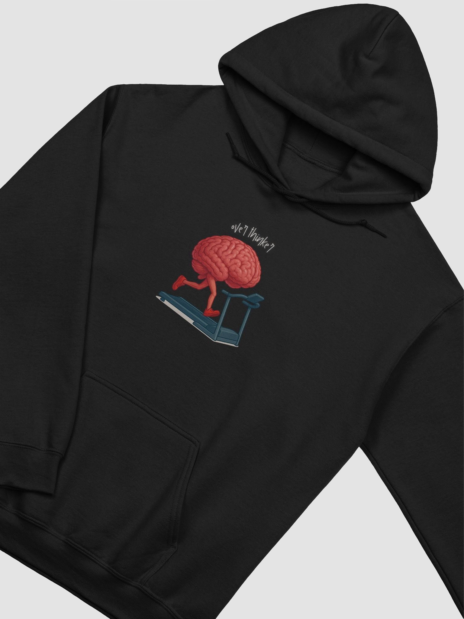 Overthinker Brain Classic Hoodie product image (4)