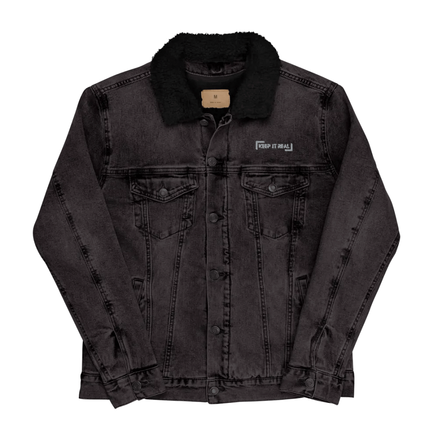 Threadfast Apparel Unisex Sherpa Denim Jacket v1 product image (3)