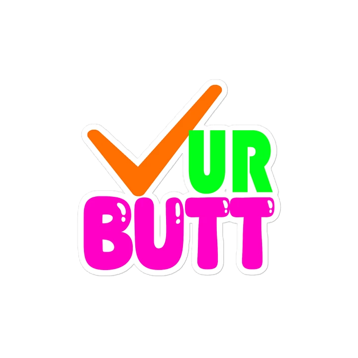 CHECK UR BUTT MAGNET product image (2)