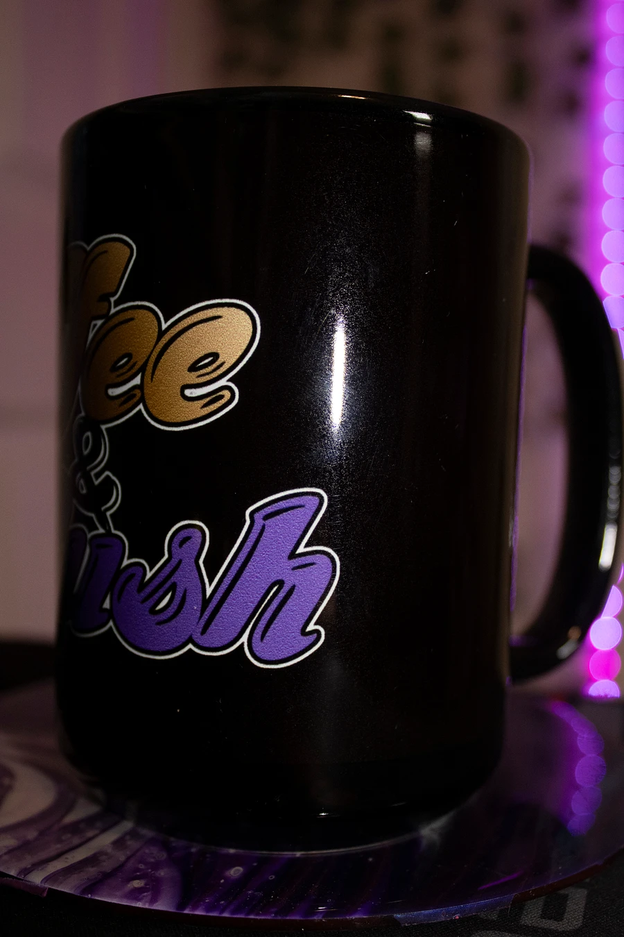 Koffee & Kush 15oz Mug (Black) product image (4)