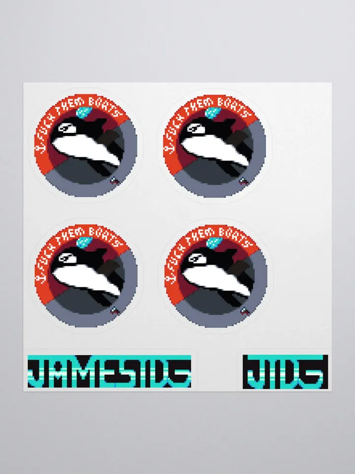 Fuck Them Boats sticker sheet product image (1)