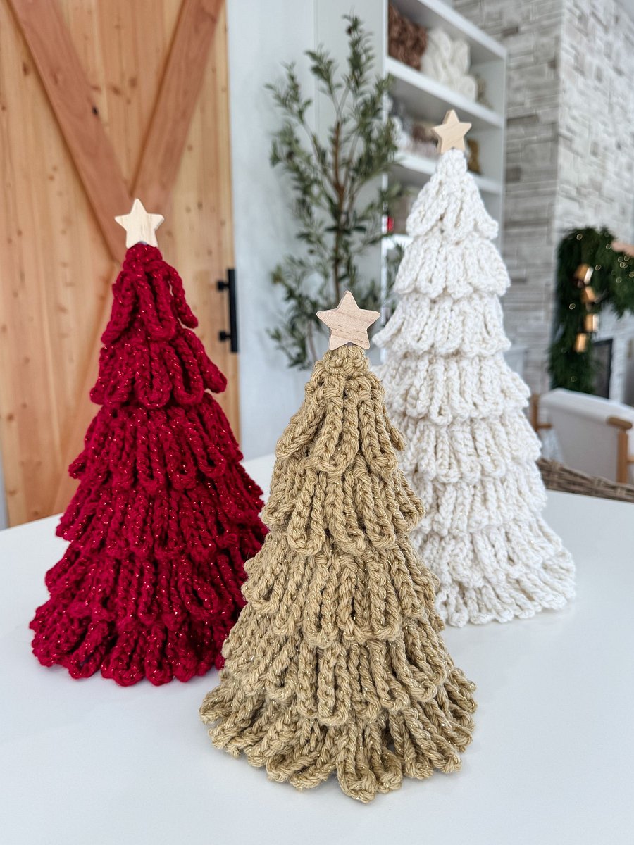 Bulky & Quick Loopy Ombre Trees Crochet Pattern product image (5)