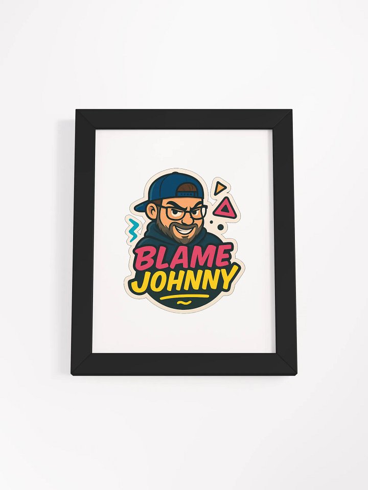 Blame Johnny poster product image (1)