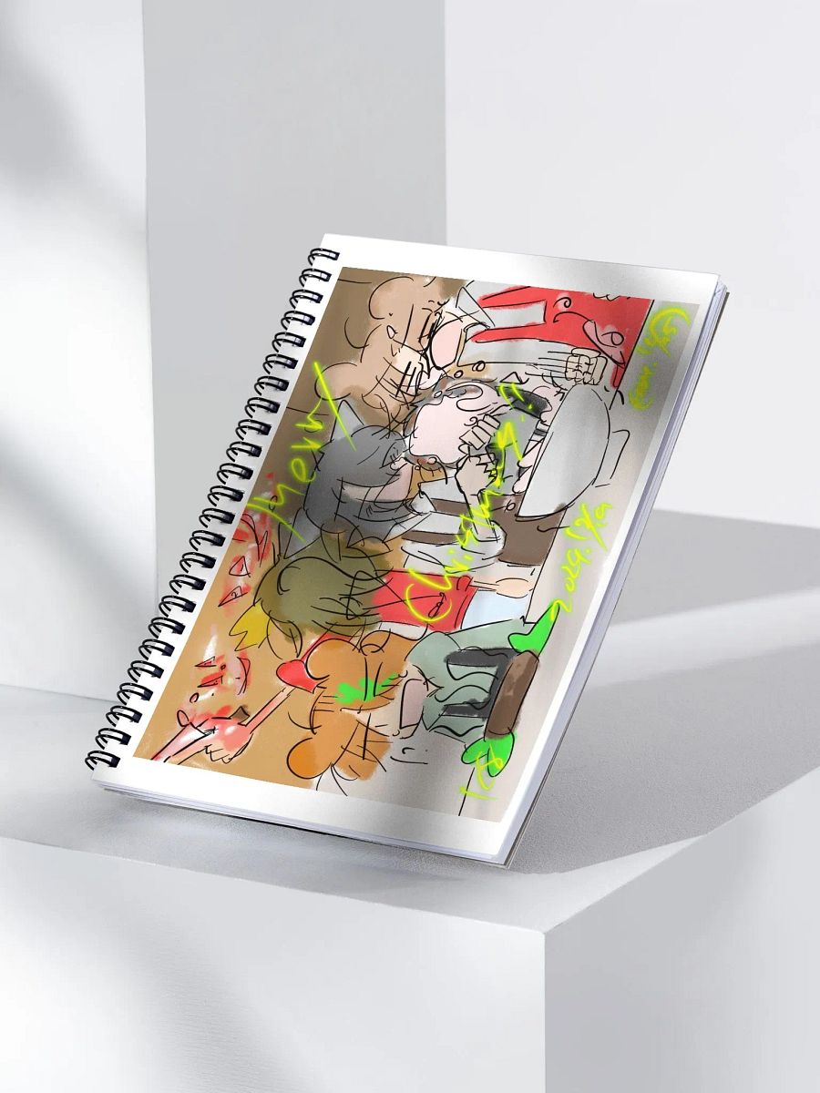 Finding a new member for this blog Christmas notebook product image (4)