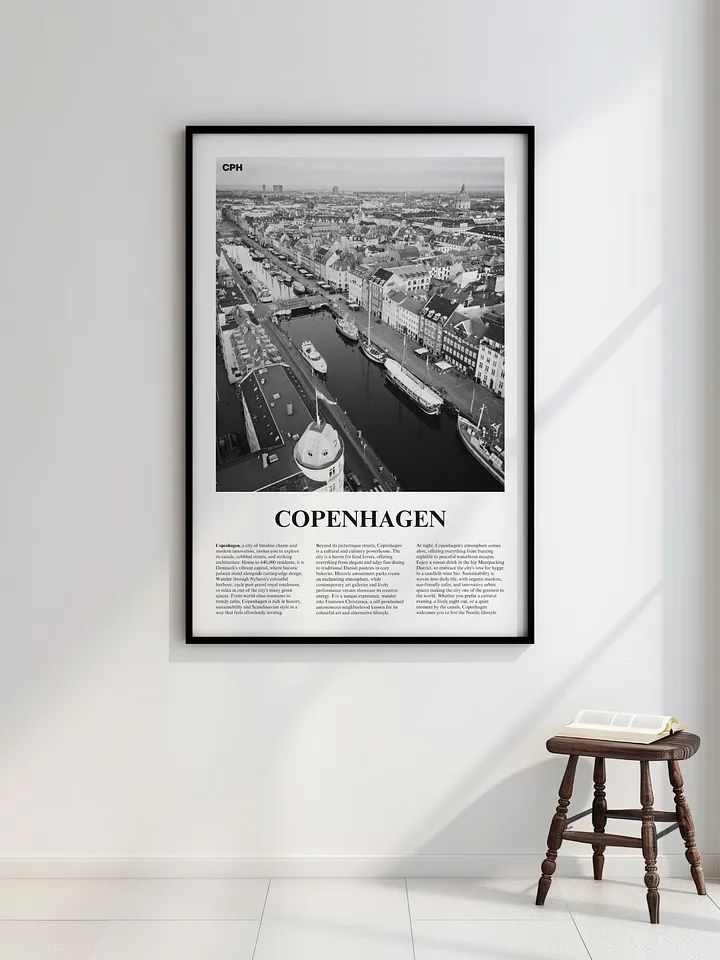 Copenhagen 01 Newspaper Poster product image (4)
