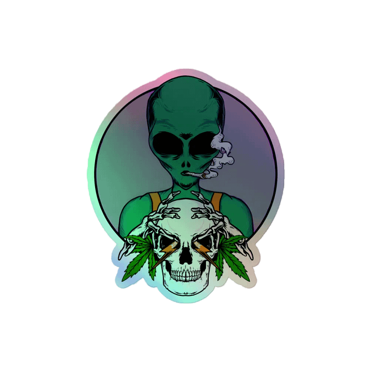 alian skull smoking product image (2)