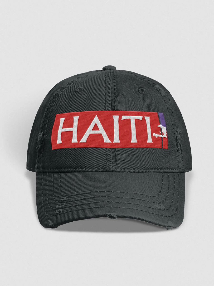 Haiti Pride Distressed Dad Hat product image (3)