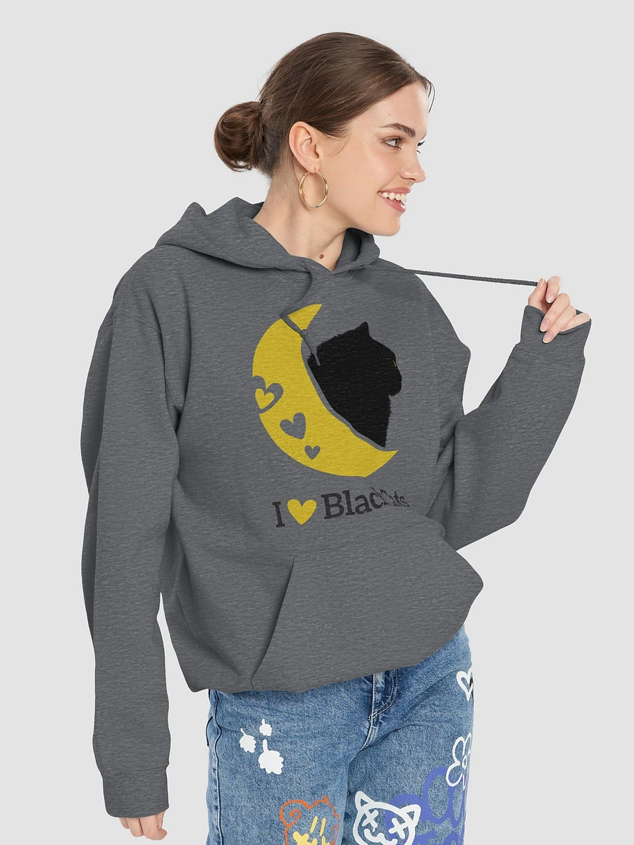 I Love Black Cats Hoodie (Classic) product image (16)