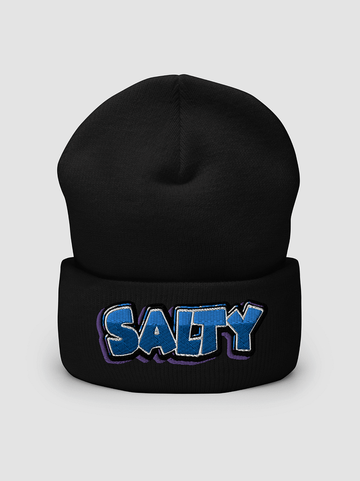 [Saltydemon86] Embroidered Cuffed Beanie Yupoong 1501KC product image (1)