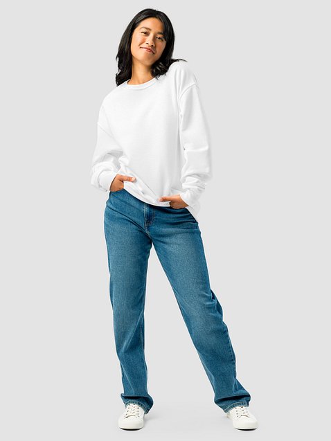 Photo showing Classic Unisex Crew Neck Sweatshirt