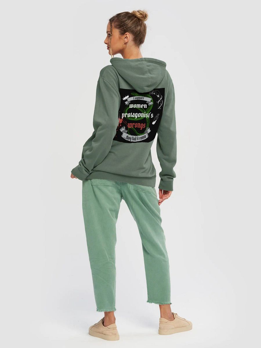 Rebellious Protagonist Empowerment Unisex Hoodie product image (2)